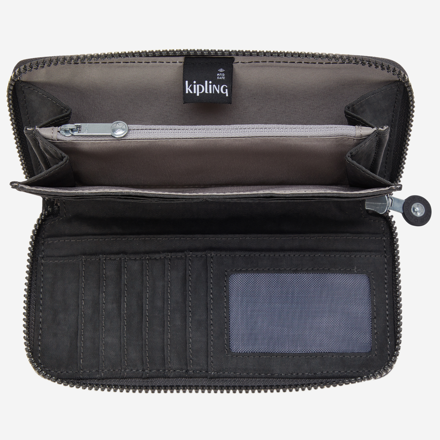 KIPLING Money World Black Noir Large wallet I5411-P39