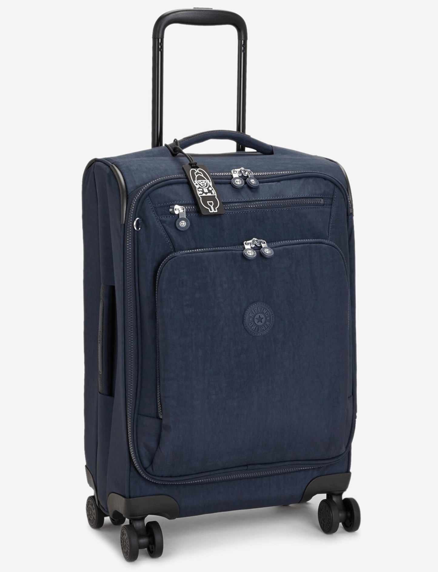 Kipling New Youri Spin S Blue Bleu 2 Small Wheeled Luggage I7504-96V