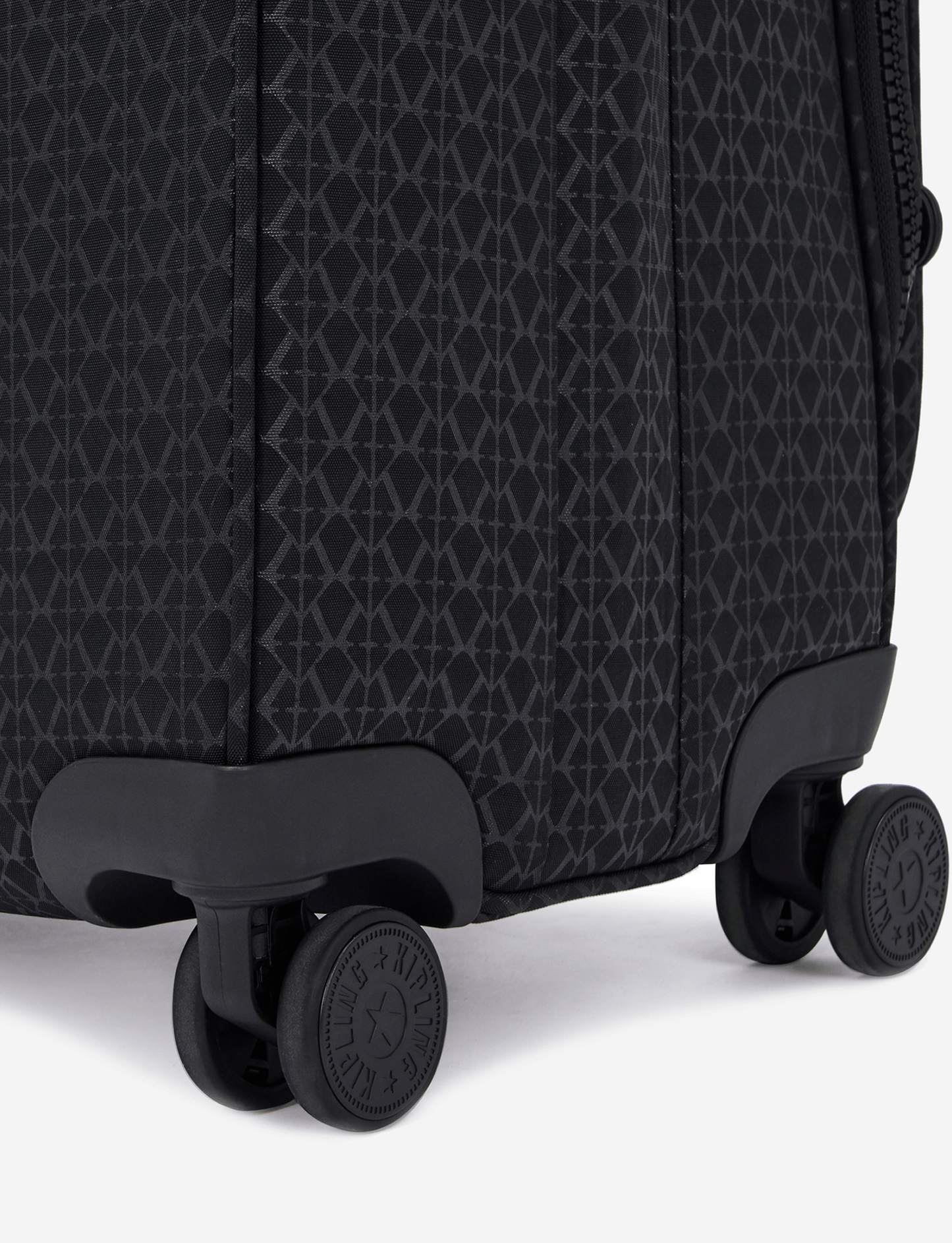 Kipling New Youri Spin L Signature Emb Large Expandable Wheeled Luggage I7572-K59