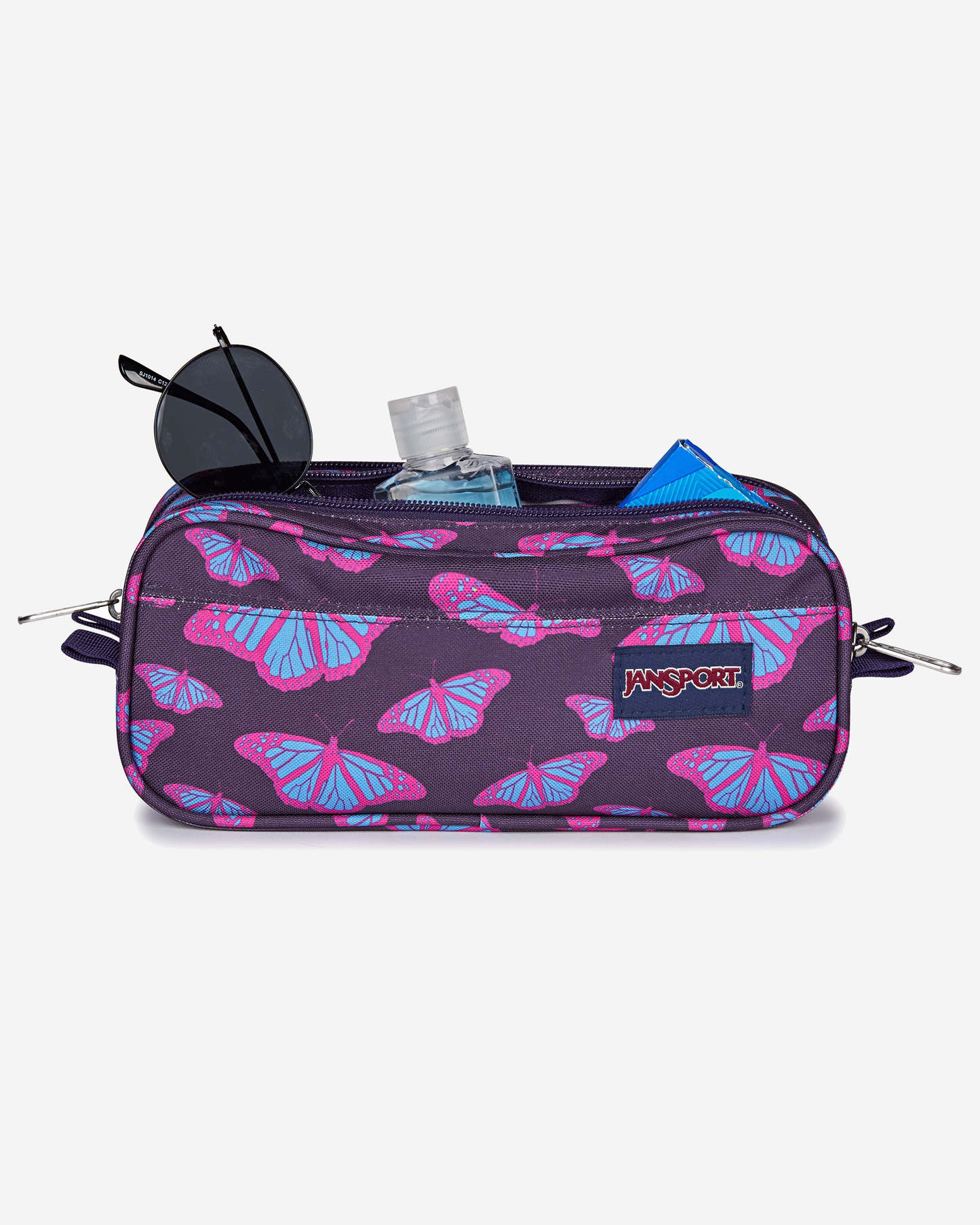 JanSport Large Accessory Pouch Flutter By Purple Pouch
