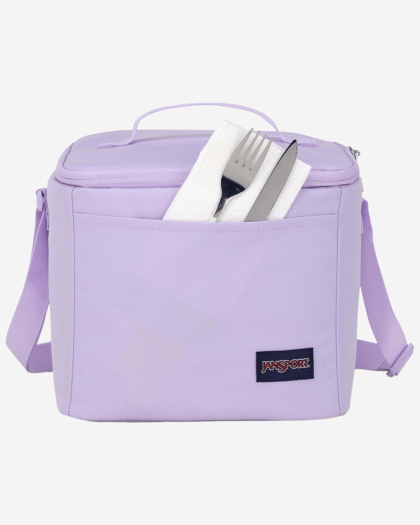 JanSport Super Snack Pastel Lilac Lunch Bag