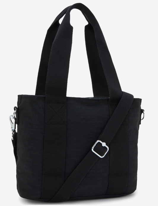 Kipling Minta M Up Black Noir Medium Tote (with Removable Shoulderstrap) I8642-P39