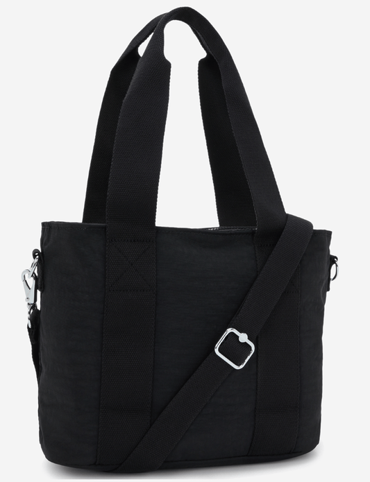 Kipling Minta M Up Black Noir Medium Tote (with Removable Shoulderstrap) I8642-P39