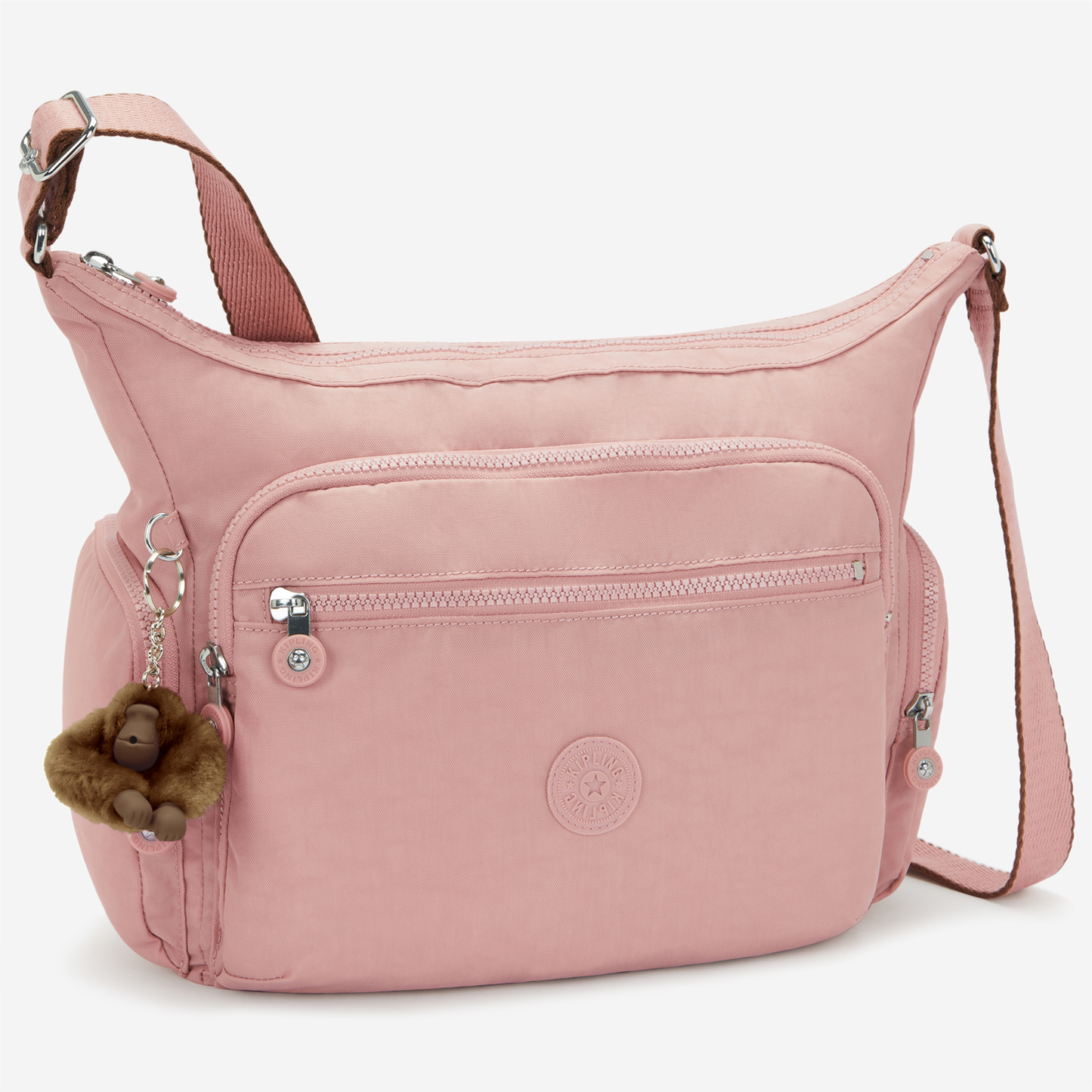 KIPLING Gabbie Memory Pink Large crossbody 15255-0PN