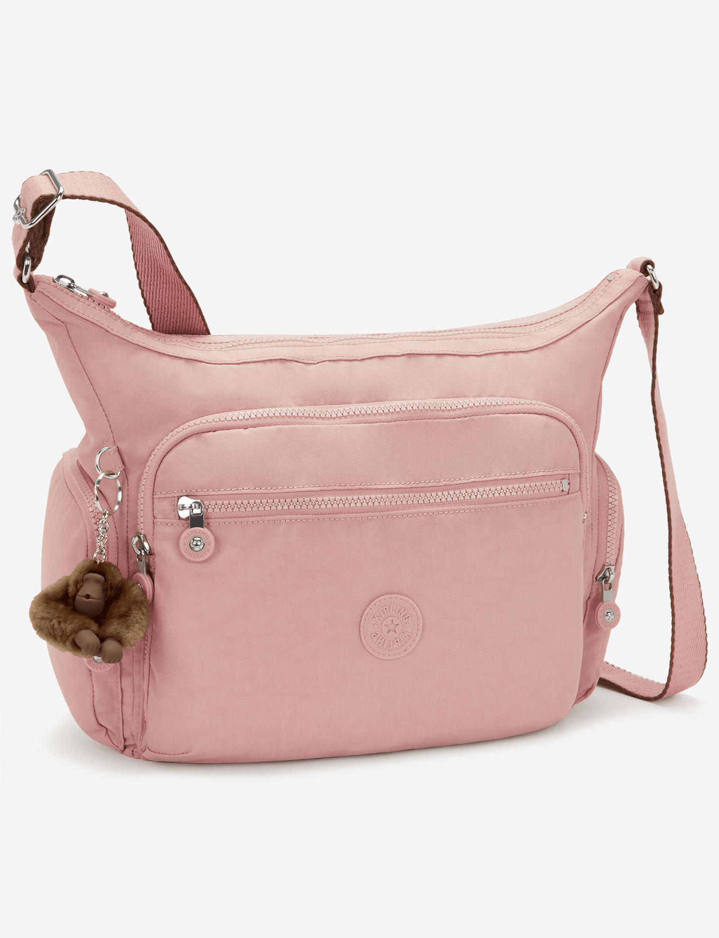 Kipling Gabbie Memory Pink Large Crossbody 15255-0PN