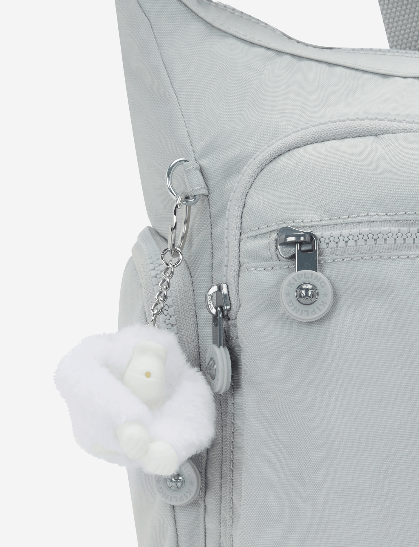 Kipling Gabbie Easy Grey Large Crossbody 15255-9RW