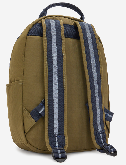 Kipling Seoul S Treasure Green Small Backpack (with Tablet Compartment) I4345-1HW