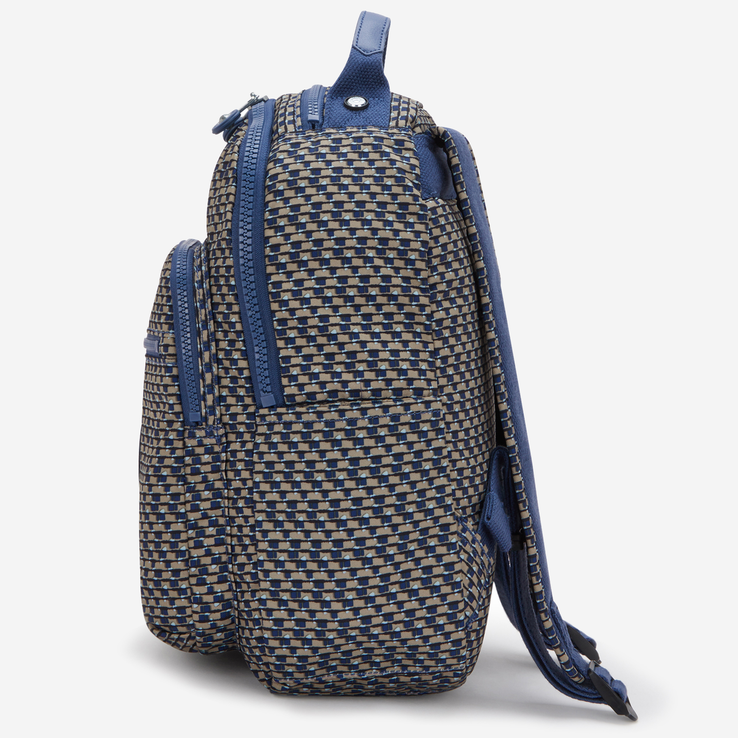 KIPLING Seoul S Blue on Wire Small backpack (with tablet compartment) I5611-9PC