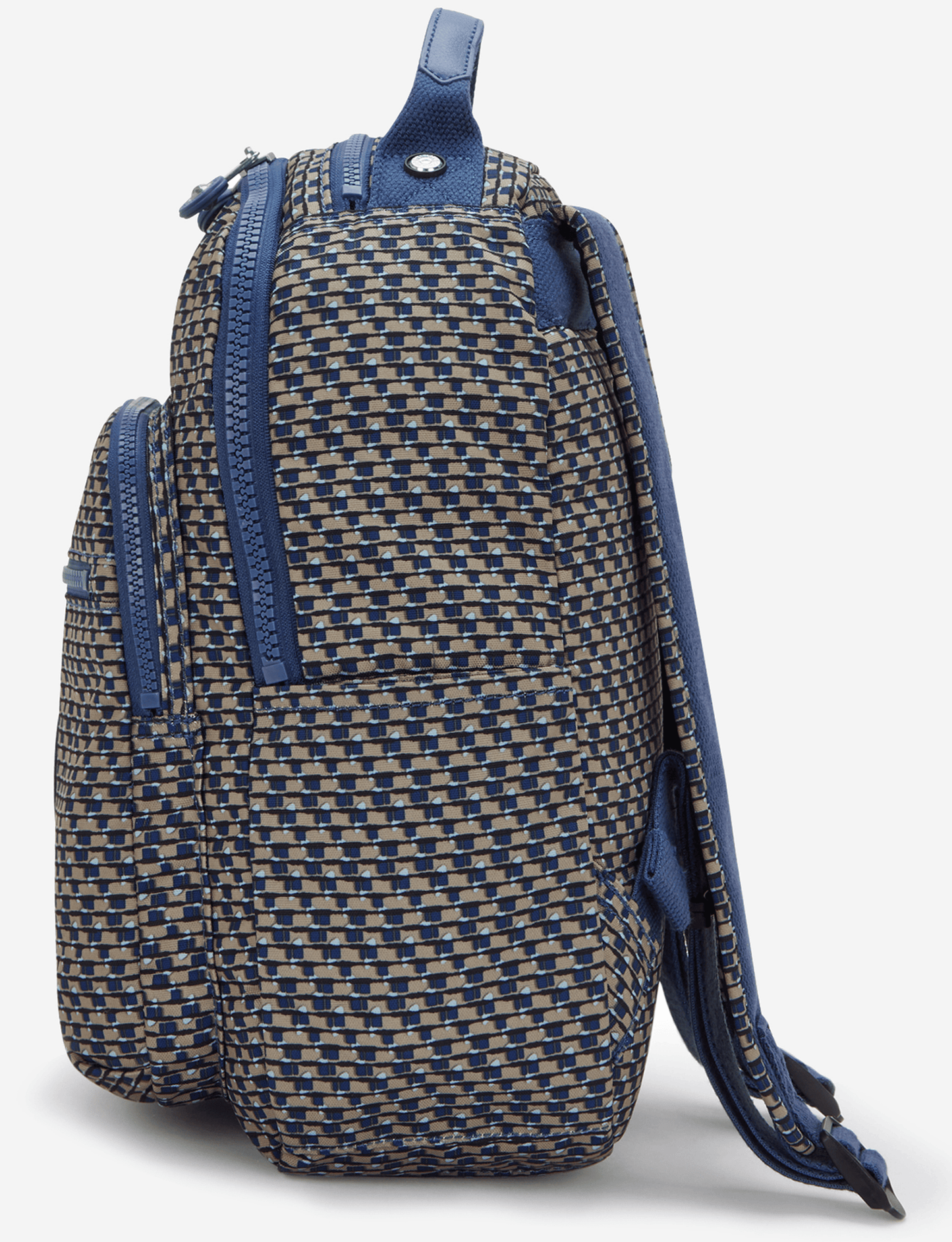 Kipling Seoul S Blue on Wire Small Backpack (with Tablet Compartment) I5611-9PC