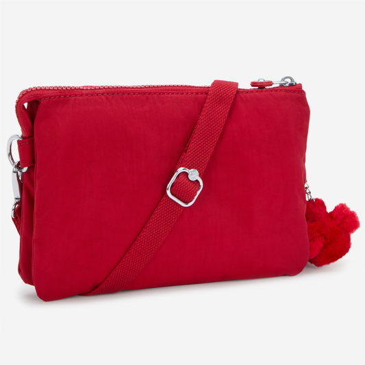 Kipling Riri Ruby Red Small Crossbody (with Removable Shoulderstrap) I7590-1NW