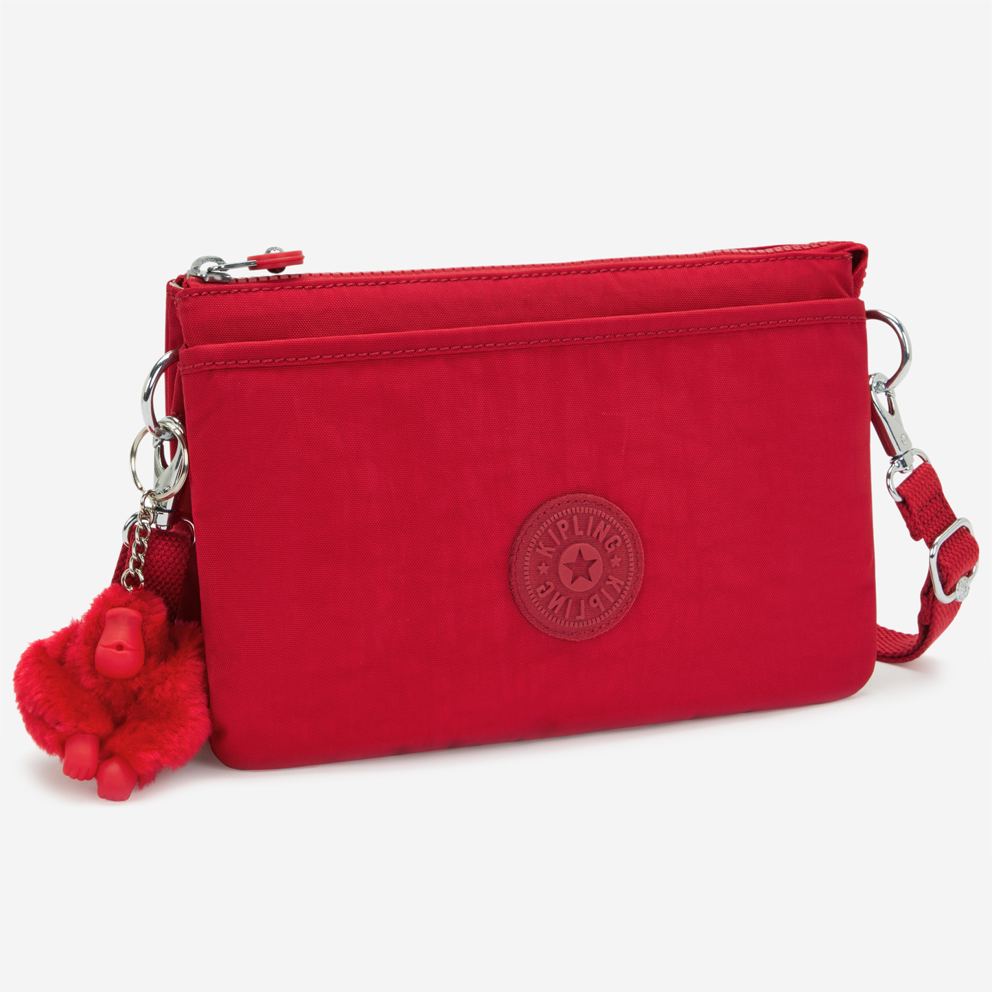 Kipling Riri Ruby Red Small Crossbody (with Removable Shoulderstrap) I7590-1NW