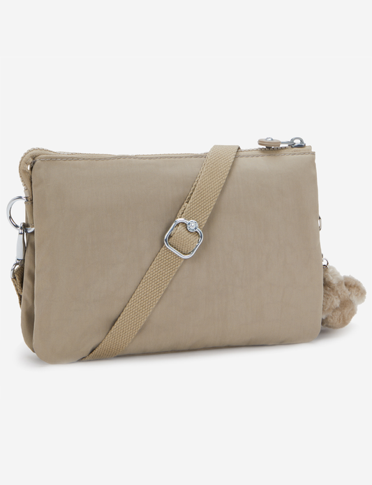 KIPLING Riri Soft Taupe Small crossbody (with removable shoulderstrap) I7590-4PW