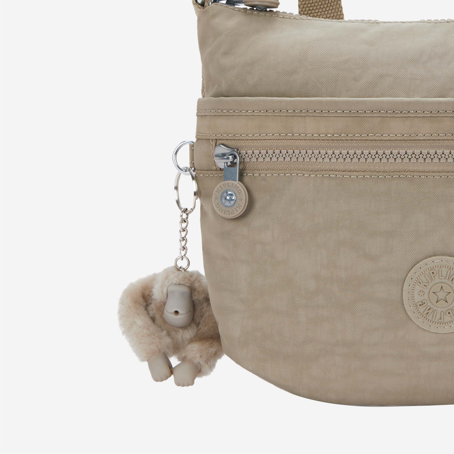 Kipling Arto S Soft Taupe Small Crossbody 00070-4PW