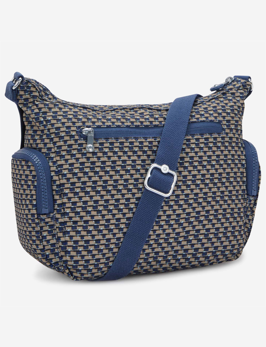 Kipling Gabb S Blue on Wire Medium Crossbody I6607-9PC