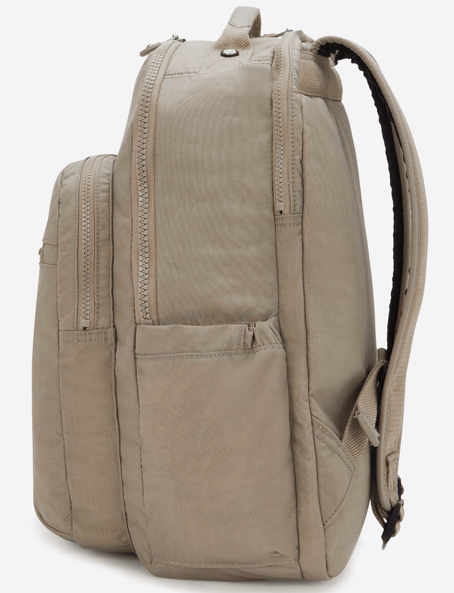 Kipling Seoul Lap Soft Taupe Large Backpack (with Laptop Compartment) I2969-4PW