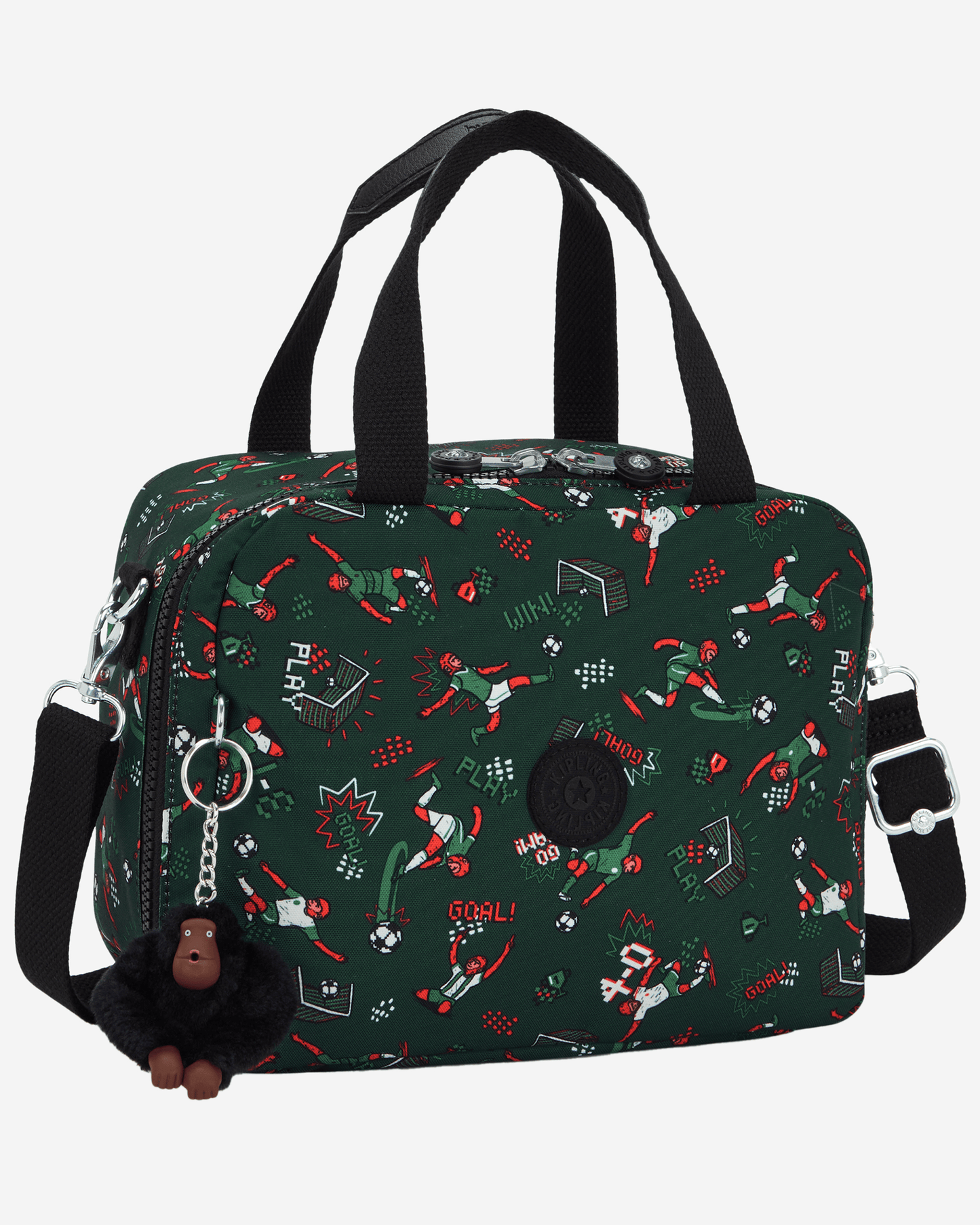 Kipling Miyo Soccer Prt Large LunchBag with Trolley Sleeve I2989-2KT