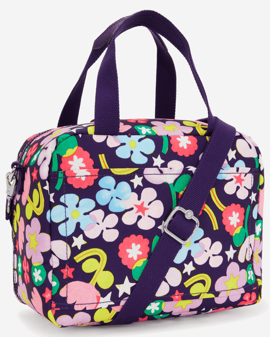 Kipling Miyo Fairy Flower Large LunchBag with Trolley Sleeve I2989-9MO