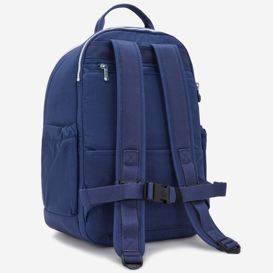 Kipling Seoul Cabin Casual Blue C Large travel Backpack (with Laptop Compartment) I9986-3RA