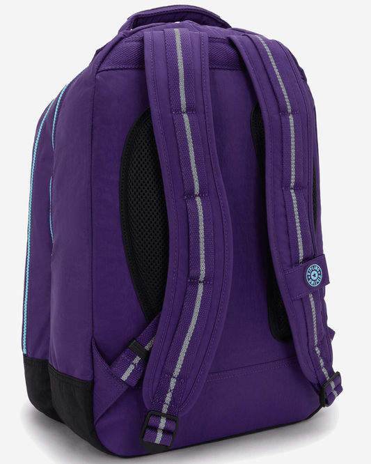 Kipling Class Room Vip Purple Large Backpack with Laptop Compartment I4053-4PI
