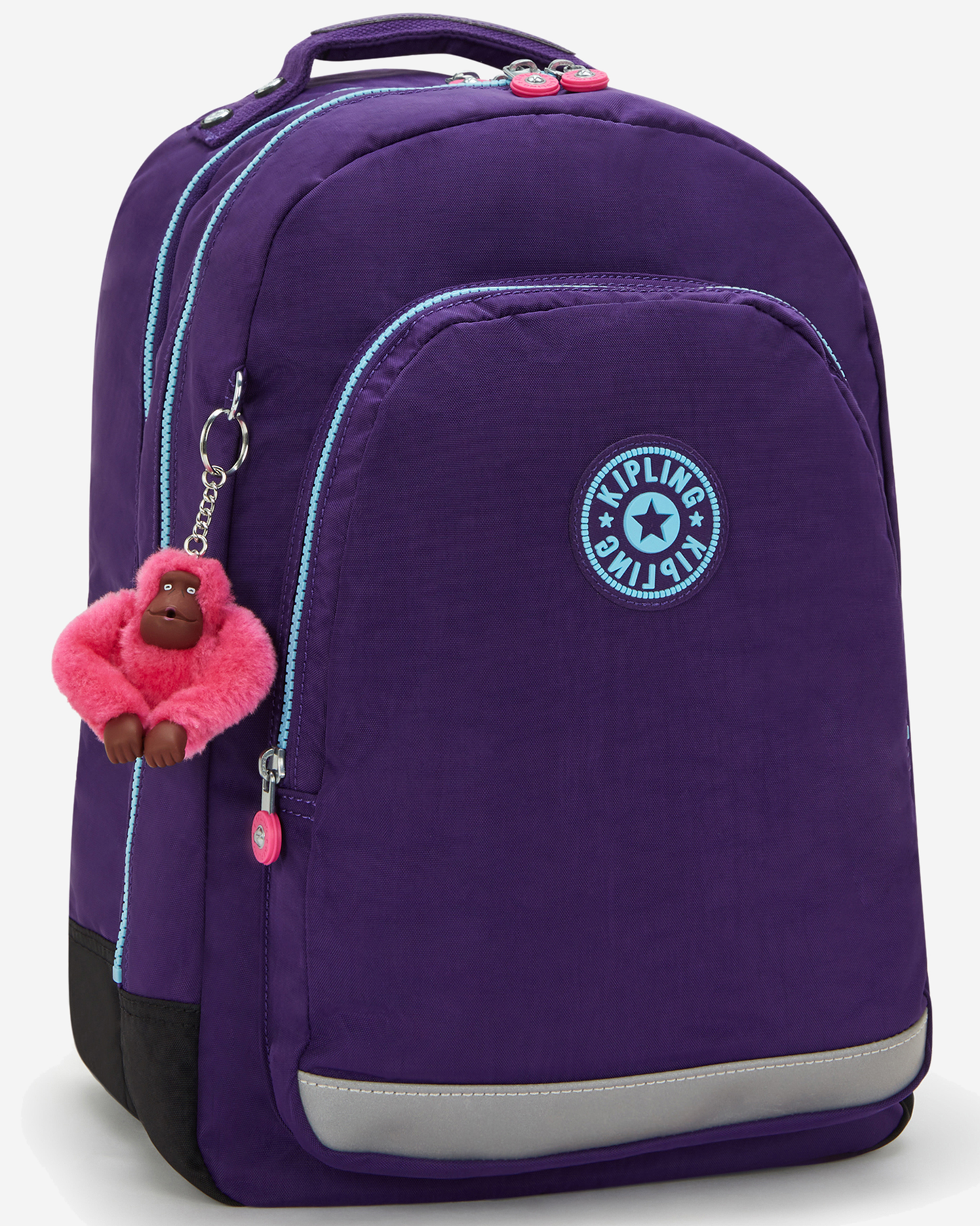 Kipling Class Room Vip Purple Large Backpack with Laptop Compartment I4053-4PI