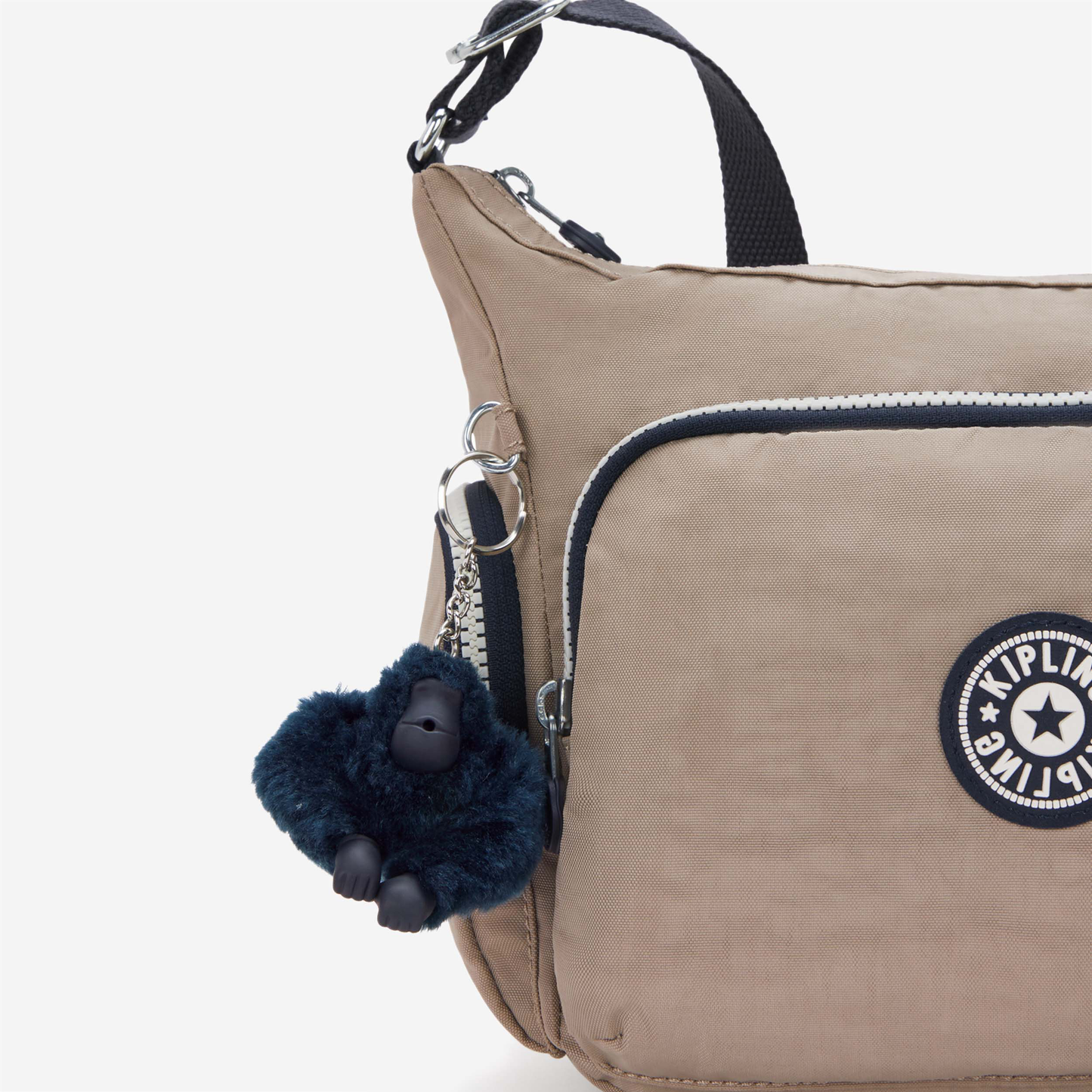 Kipling Gabb S Soft Taupe C Medium Crossbody I4493-7ML