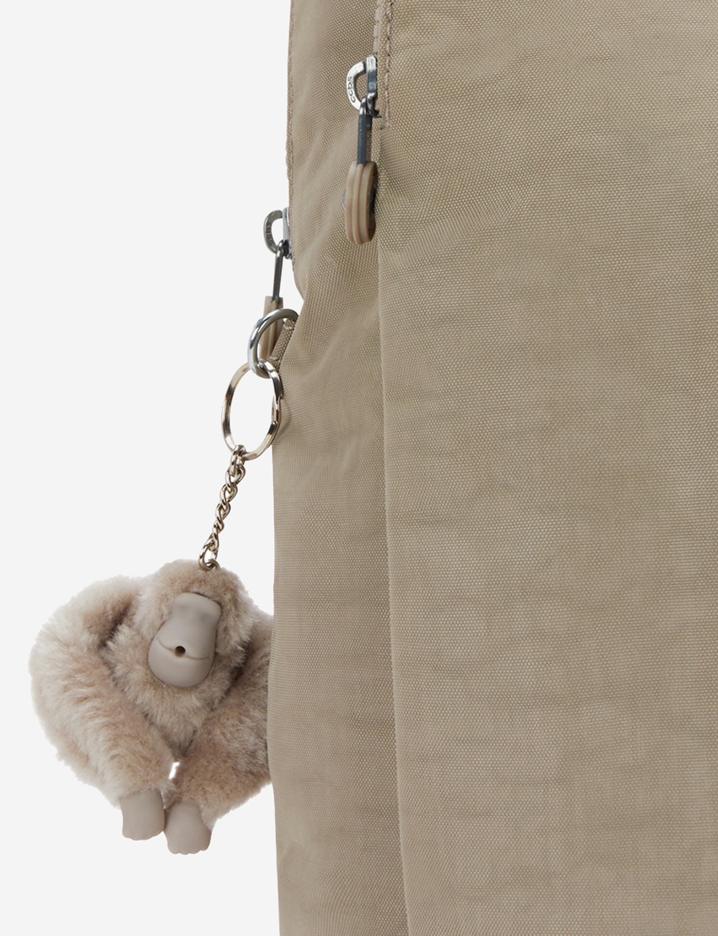 KIPLING Kazuki Soft Taupe Medium backpack (with laptop compartment) I3171-4PW