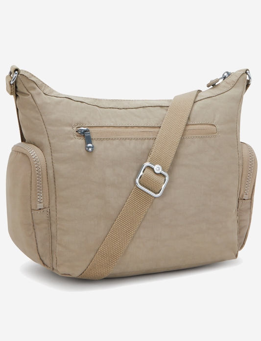 Kipling Gabb S Soft Taupe Medium Crossbody I4493-4PW