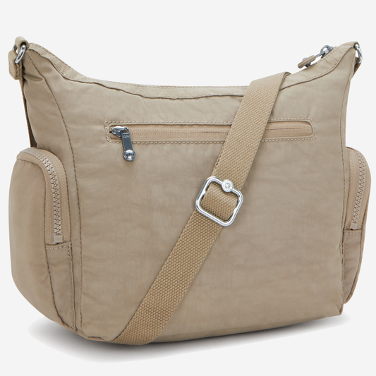 KIPLING Gabb S Soft Taupe Medium crossbody I4493-4PW