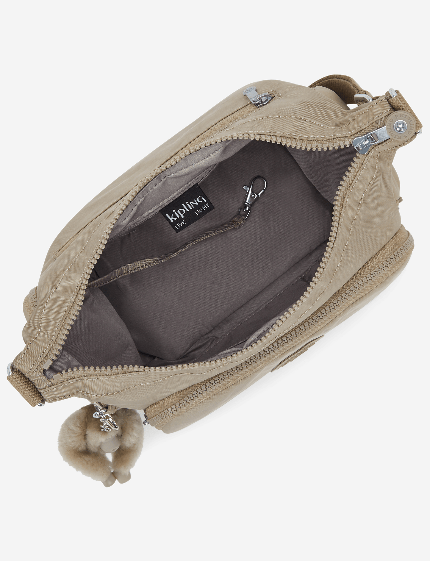 Kipling Gabb S Soft Taupe Medium Crossbody I4493-4PW