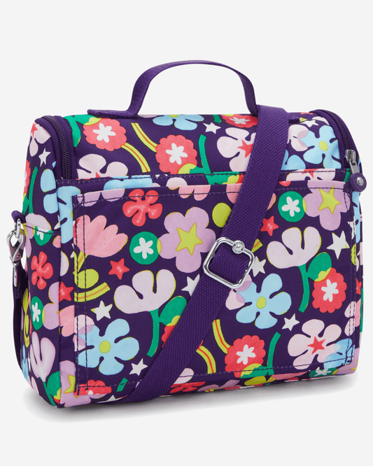 Kipling New Kichirou Fairy Flower Large LunchBag with Trolley Sleeve I5749-9MO
