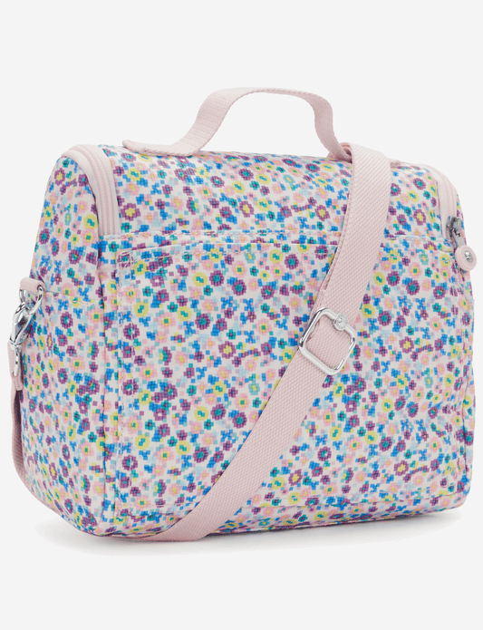 Kipling New Kichirou Digi Flower Prt Large Lunch Bag (with Trolley Sleeve) I5749-7ER