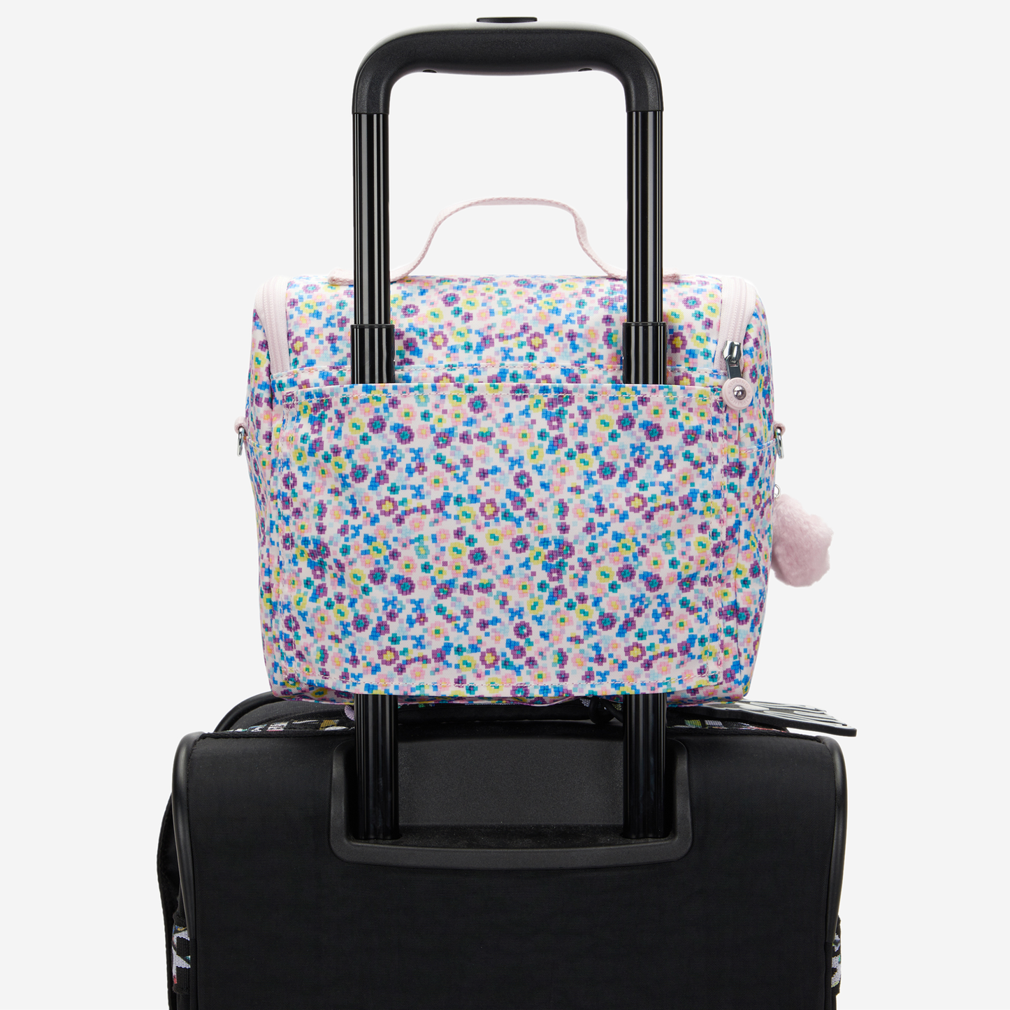 KIPLING New Kichirou Digi Flower Prt Large lunchbag (with trolley sleeve) I5749-7ER