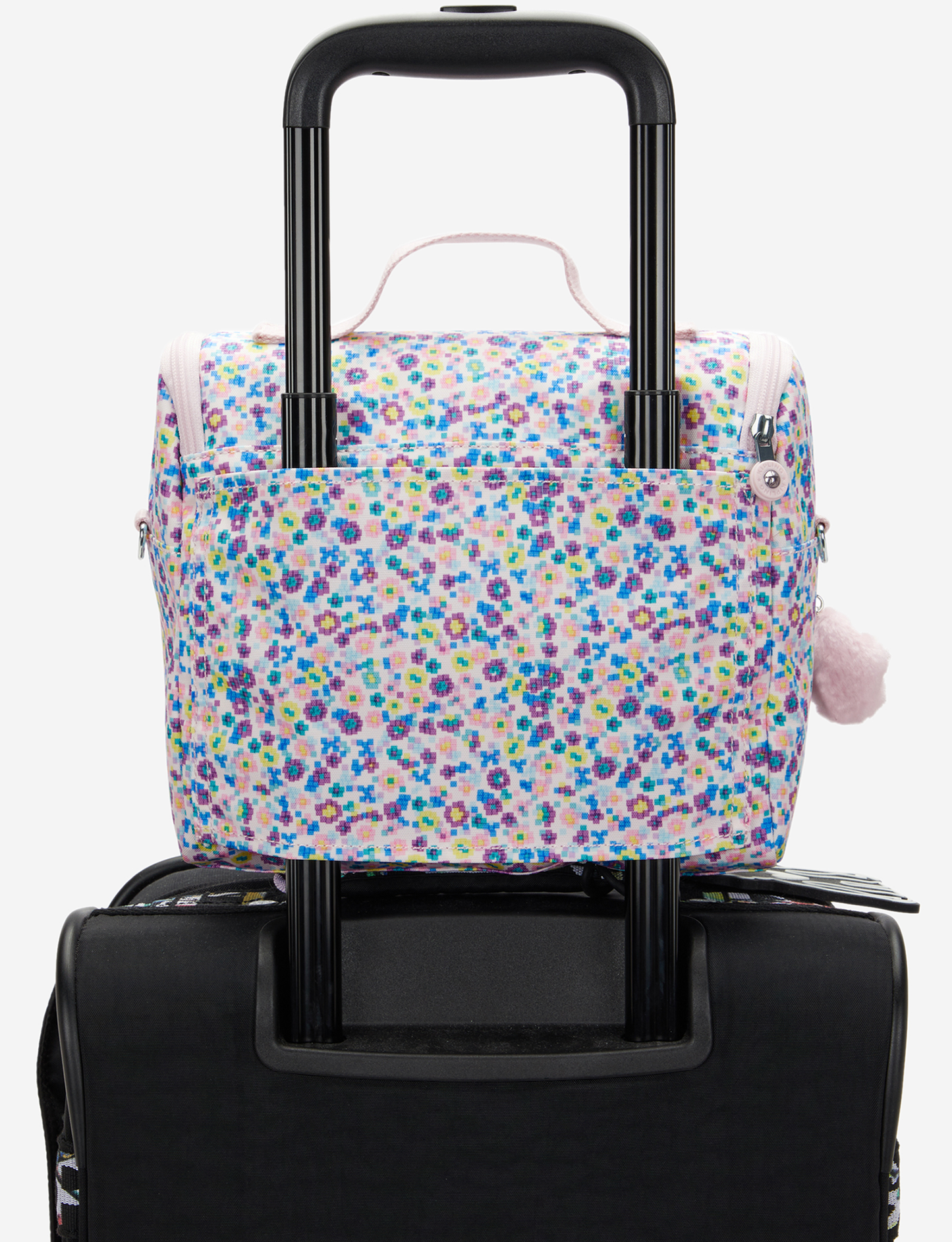 Kipling New Kichirou Digi Flower Prt Large Lunch Bag (with Trolley Sleeve) I5749-7ER