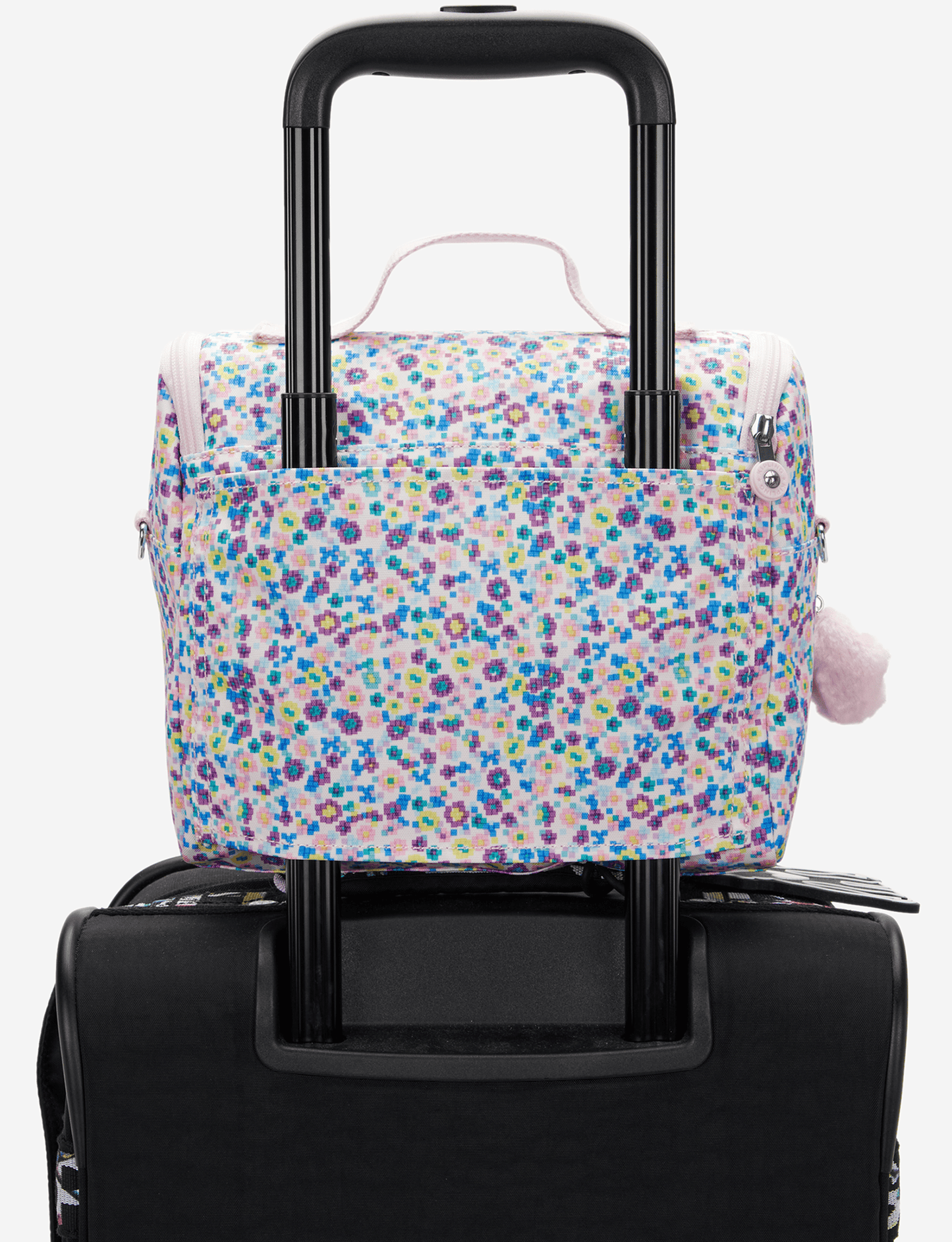 Kipling New Kichirou Digi Flower Prt Large Lunch Bag (with Trolley Sleeve) I5749-7ER