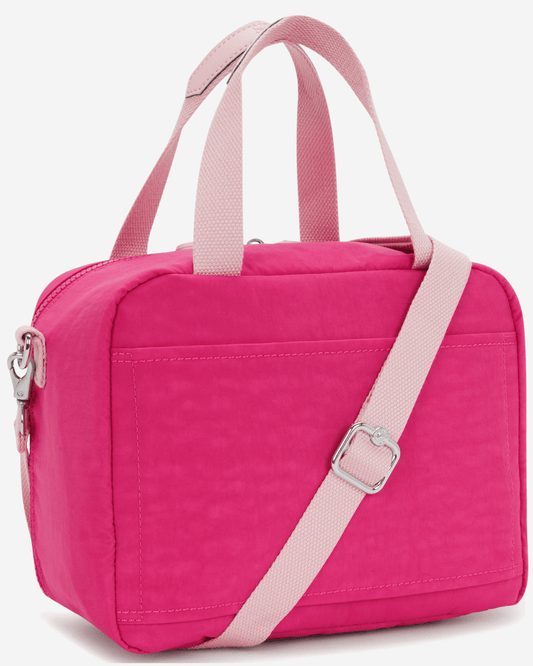 Kipling Miyo Intense Rose Large LunchBag with Trolley Sleeve 15381-2GU