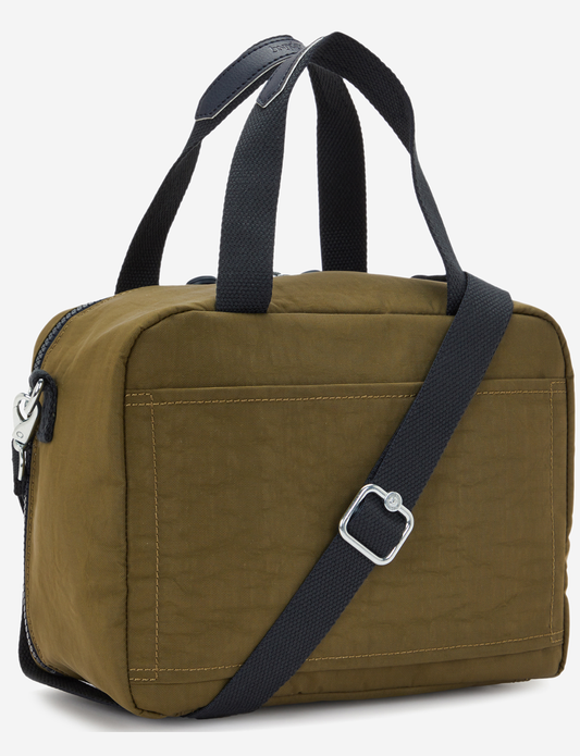 KIPLING Miyo Treasure Green Large lunchbag (with trolley sleeve) 15381-1HW