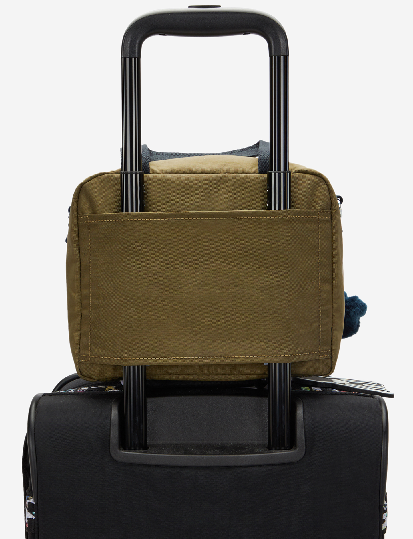 KIPLING Miyo Treasure Green Large lunchbag (with trolley sleeve) 15381-1HW