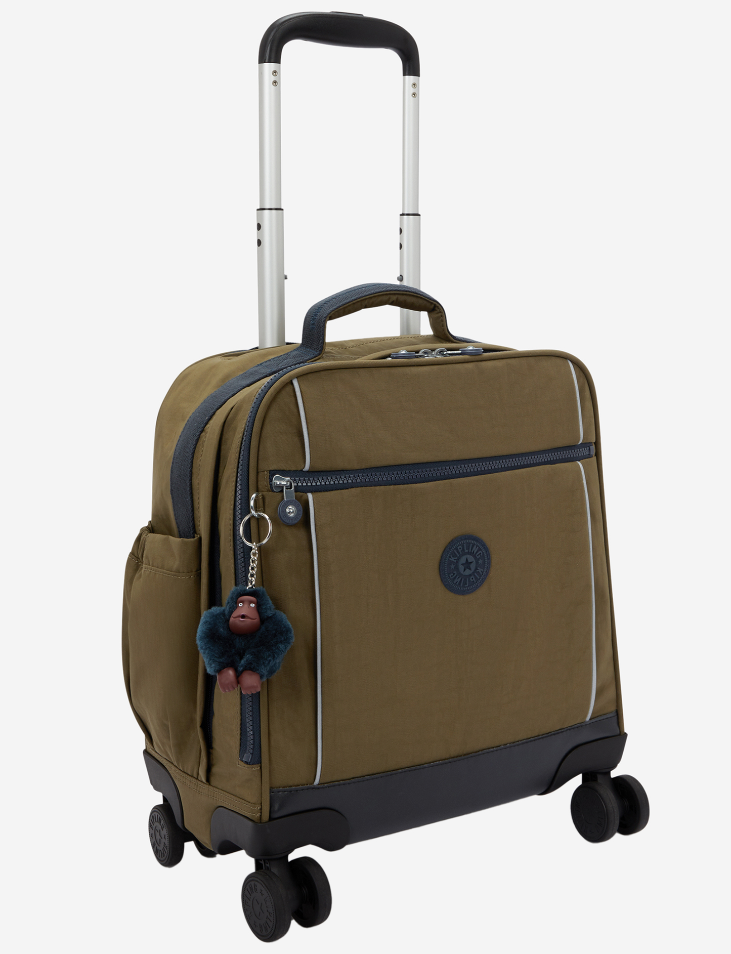 KIPLING New Storia S Treasure Green Medium wheeled bag I8588-1HW