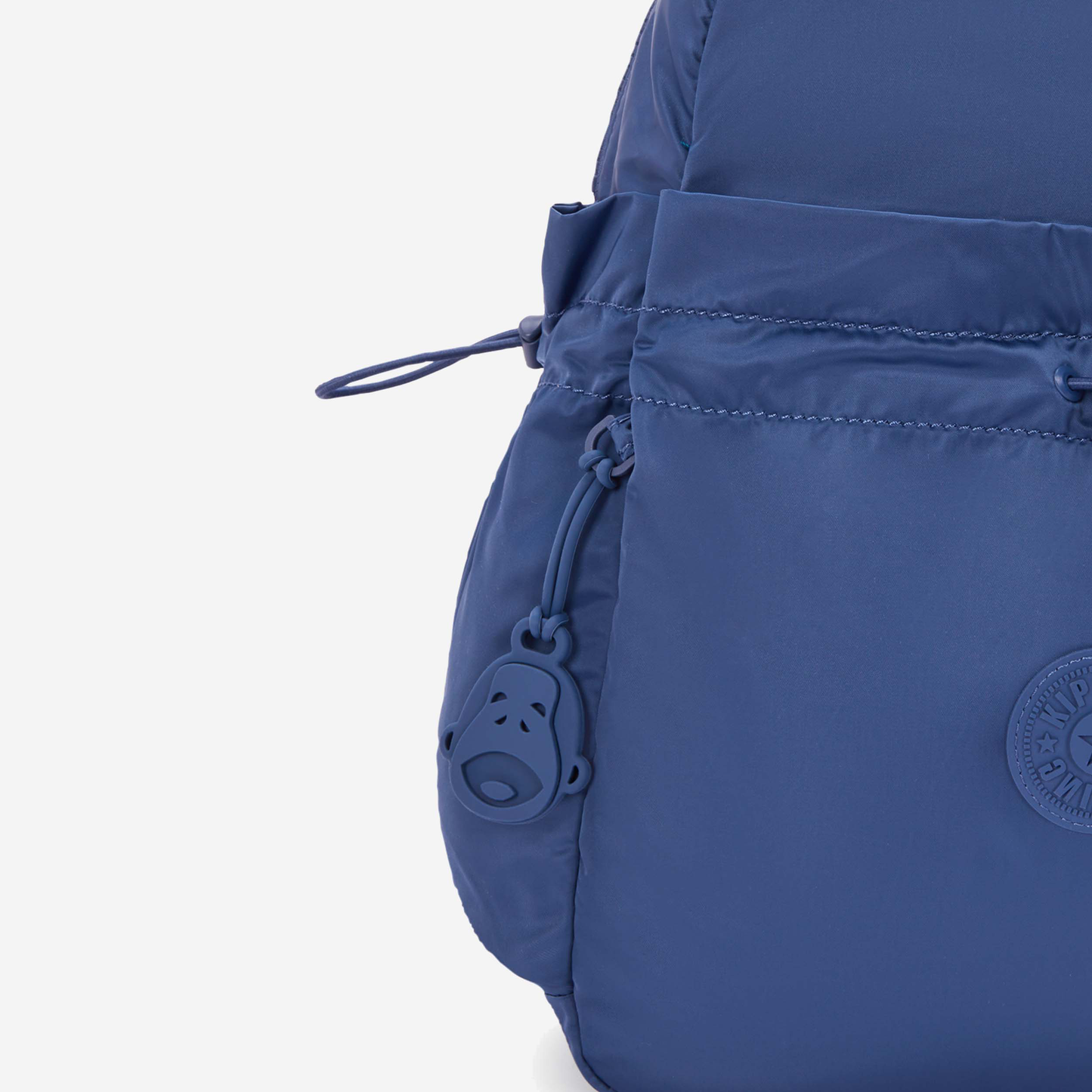 KIPLING Amita Casual Blue GZ Medium Backpack with Drawstring Pocket I8172-1KZ