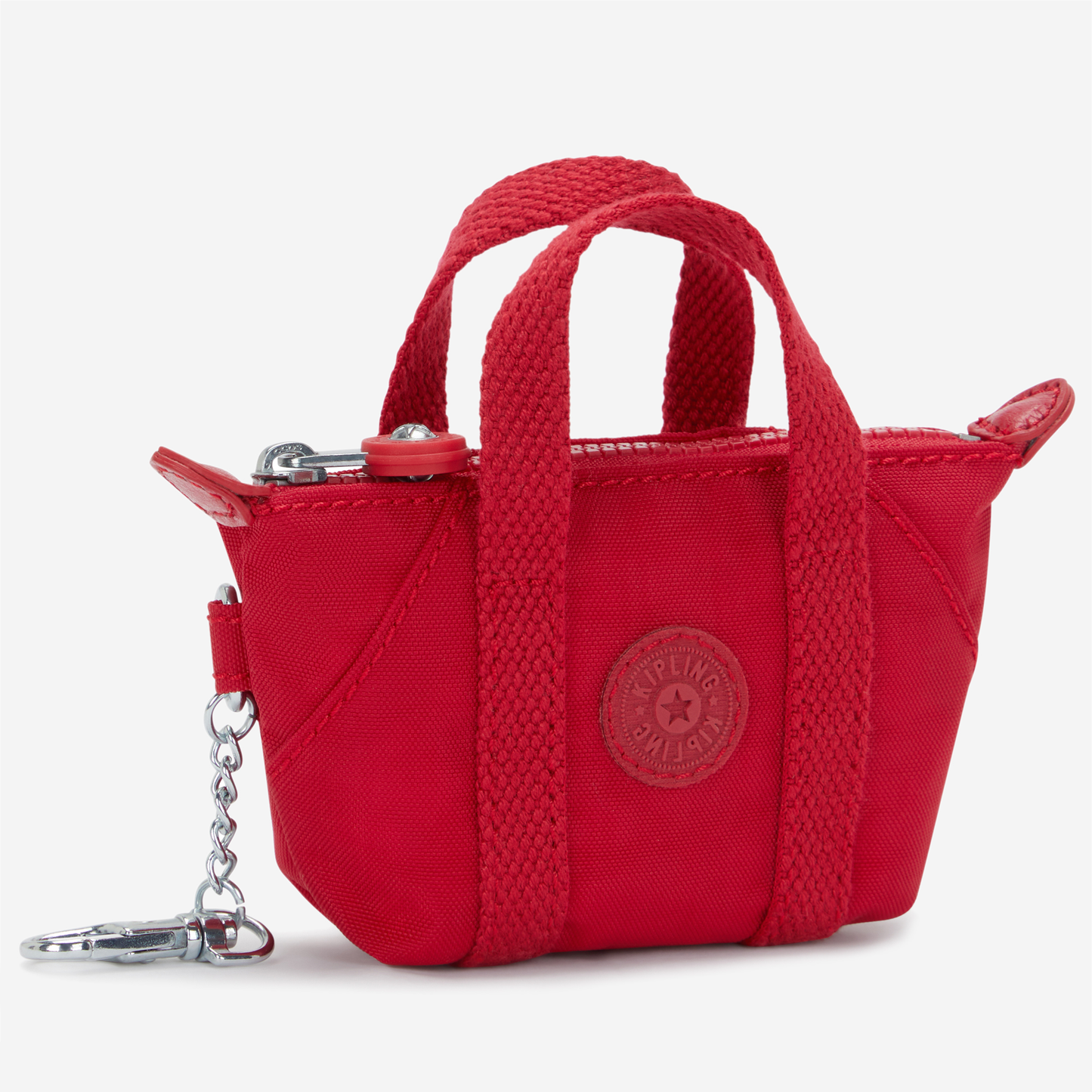 Kipling Mini Art Ruby Red Mini Pouch (with Keyhanger) I7200-1NW