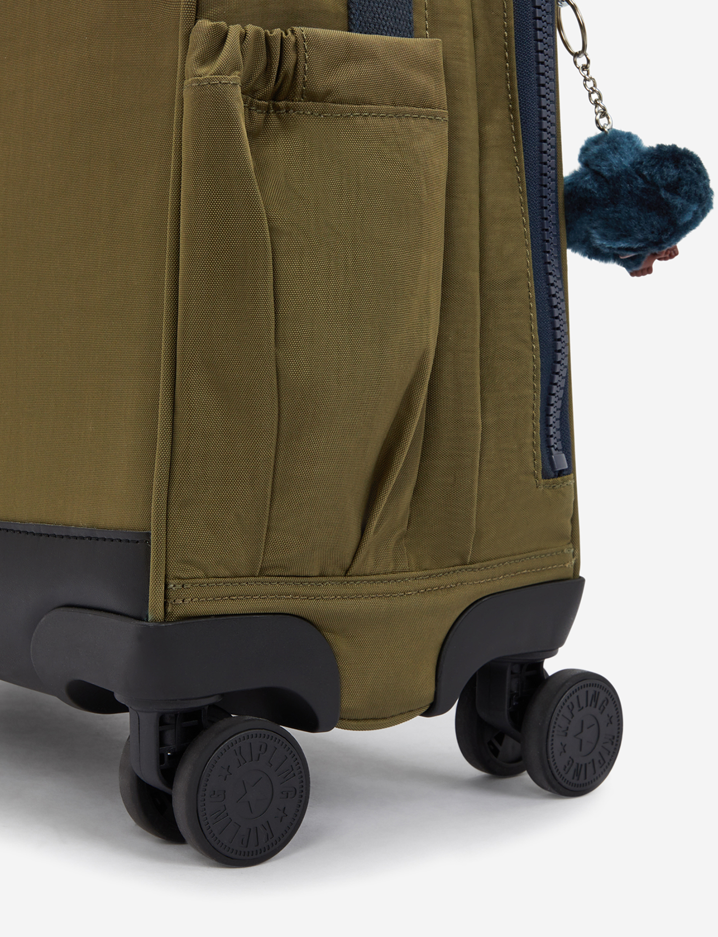 KIPLING New Storia Treasure Green Kids' 4-Wheeled School Bag with Laptop Compartment I4050-1HW