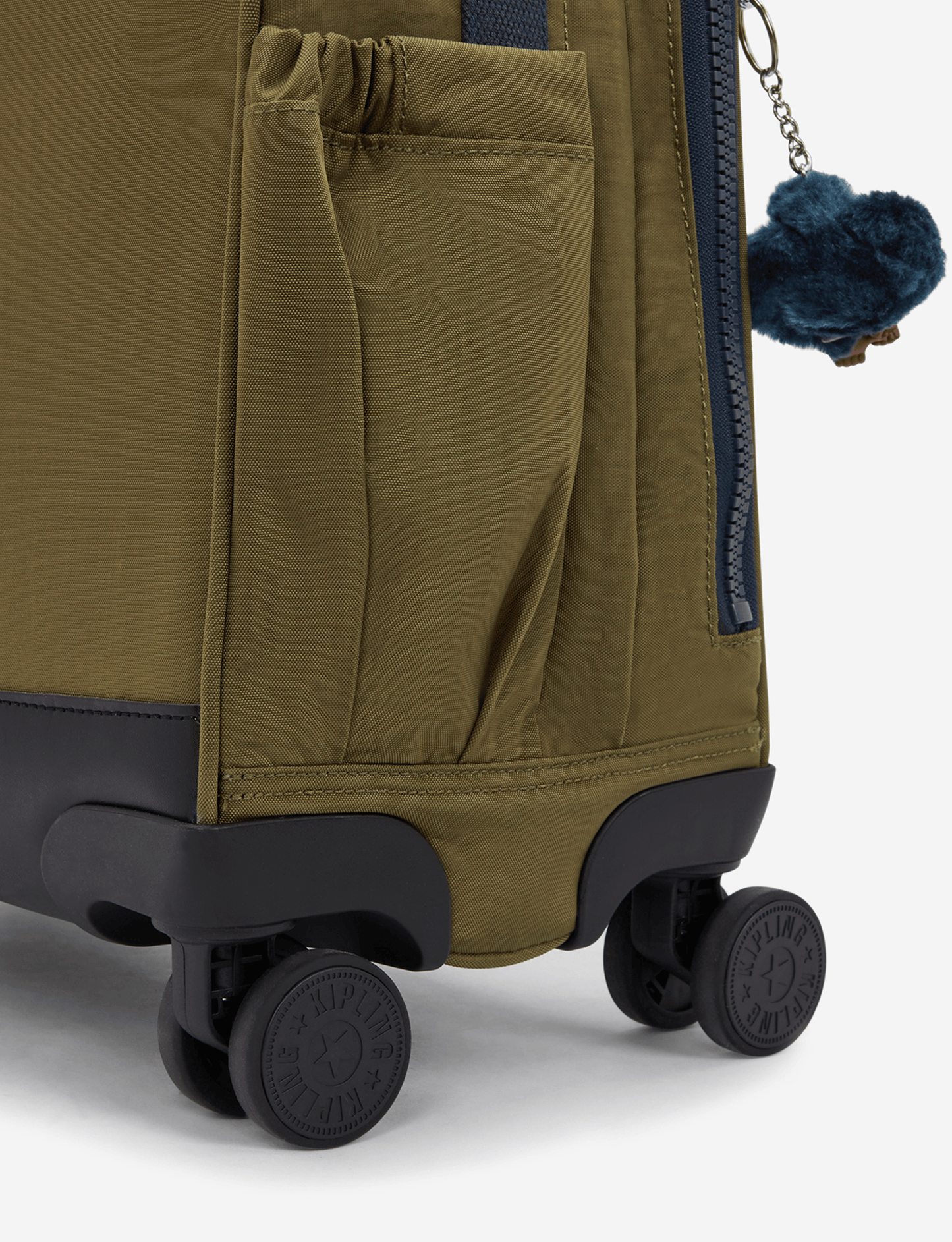 Kipling New Storia Treasure Green Kids' 4-Wheeled School Bag with Laptop Compartment I4050-1HW