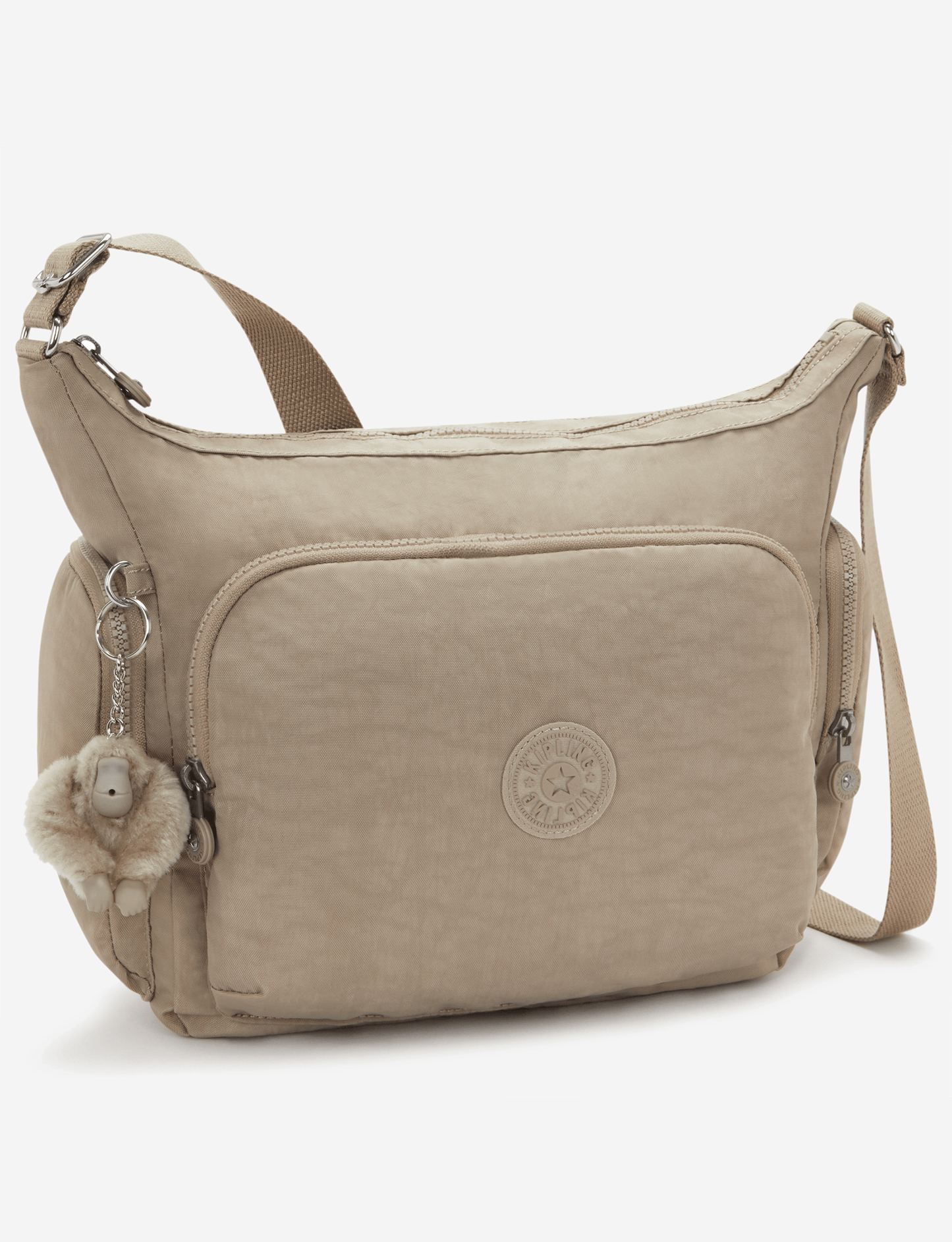 Kipling Gabb Soft Taupe Large Crossbody I5740-4PW