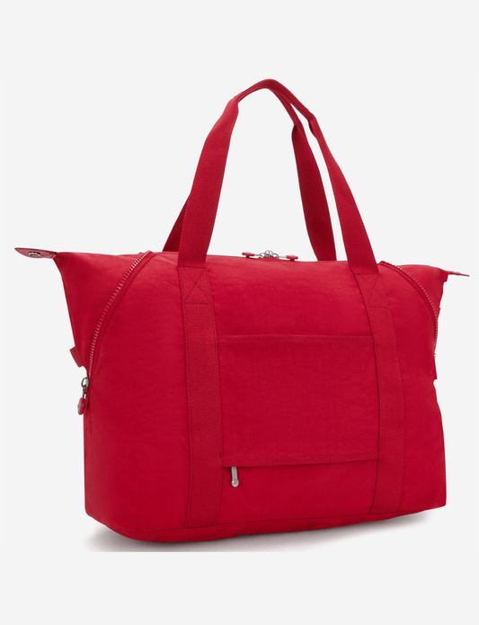 Kipling Art M Ruby Red Large Tote 13405-1NW
