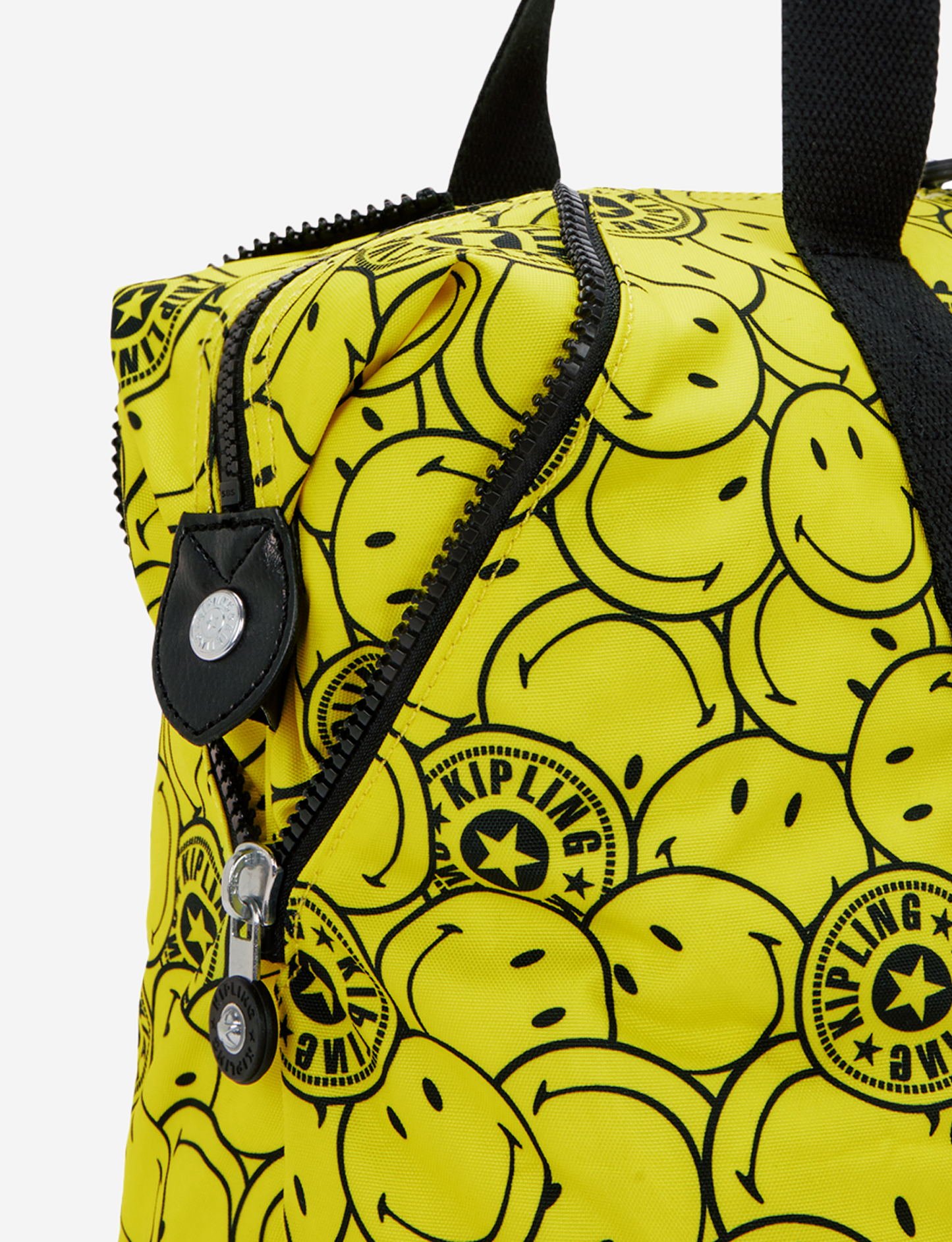 KIPLING Art M Yellow Fun Ball Large tote I8242-5KS