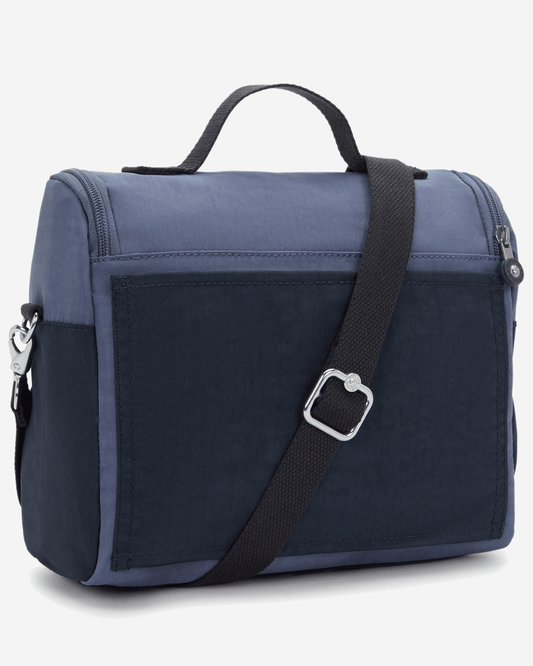 Kipling New Kichirou Game Grey Large LunchBag with Trolley Sleeve 15289-7FK
