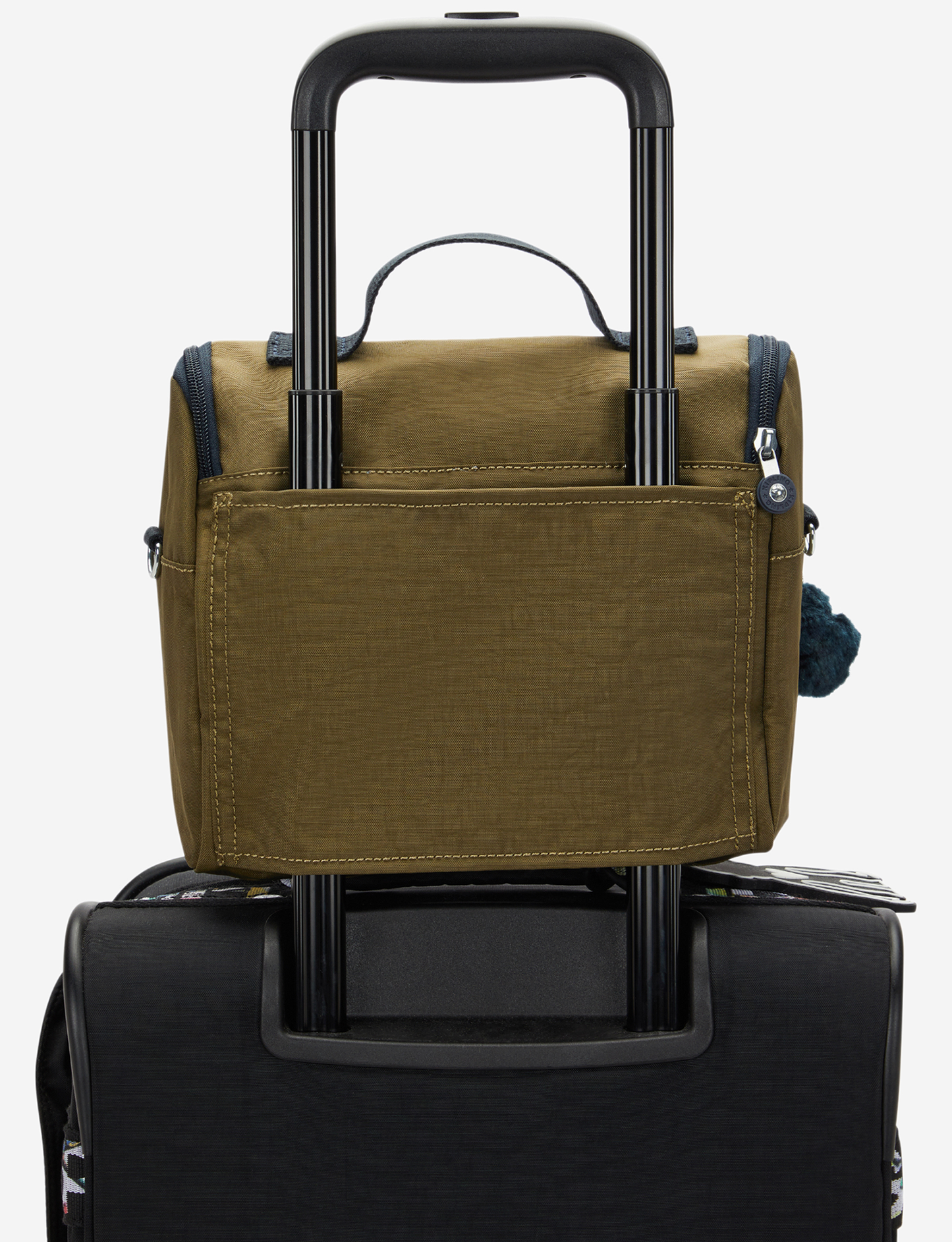 KIPLING New Kichirou Treasure Green Large lunchbag (with trolley sleeve) 15289-1HW