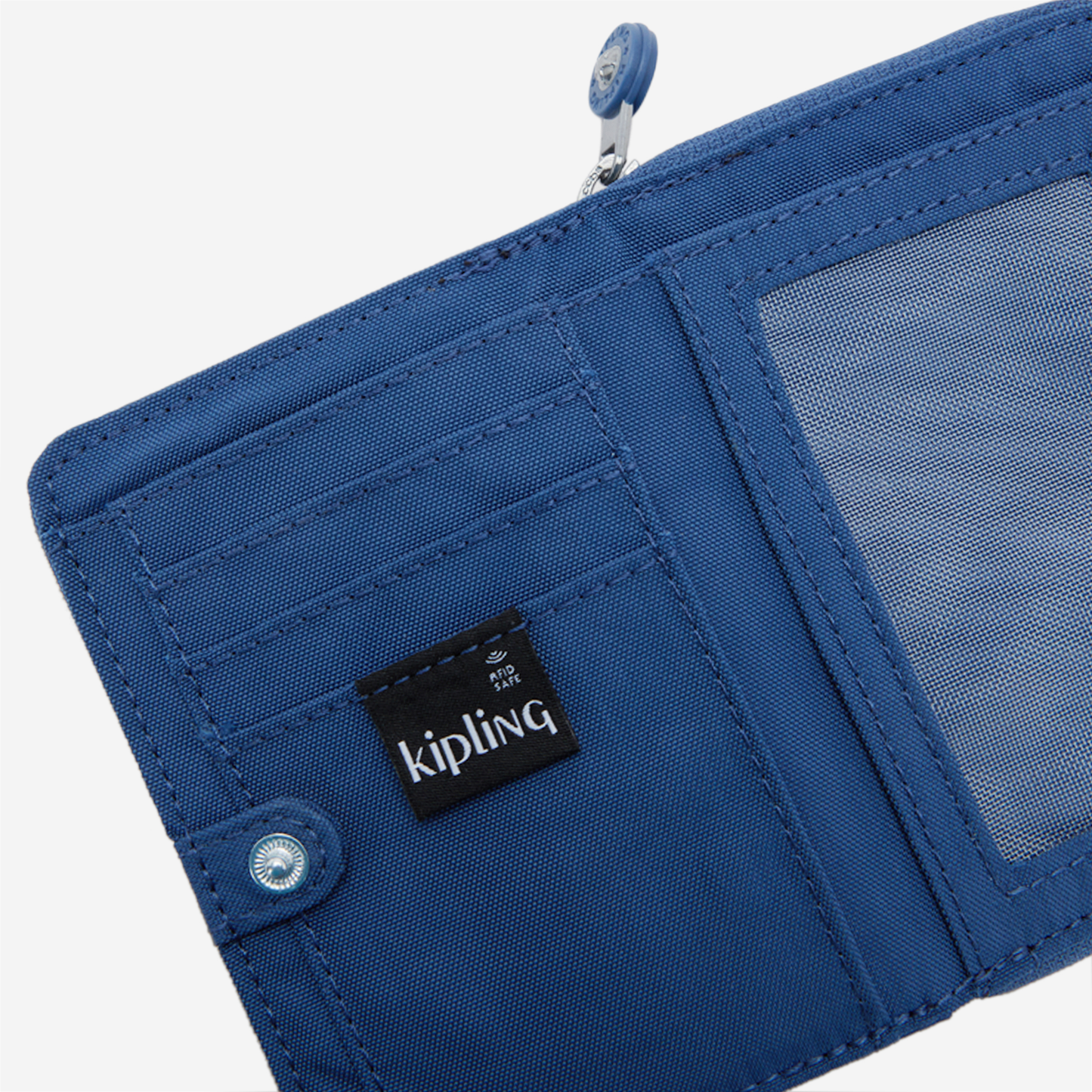 Kipling Money Love Casual Blue Medium Wallet I3738-5PZ