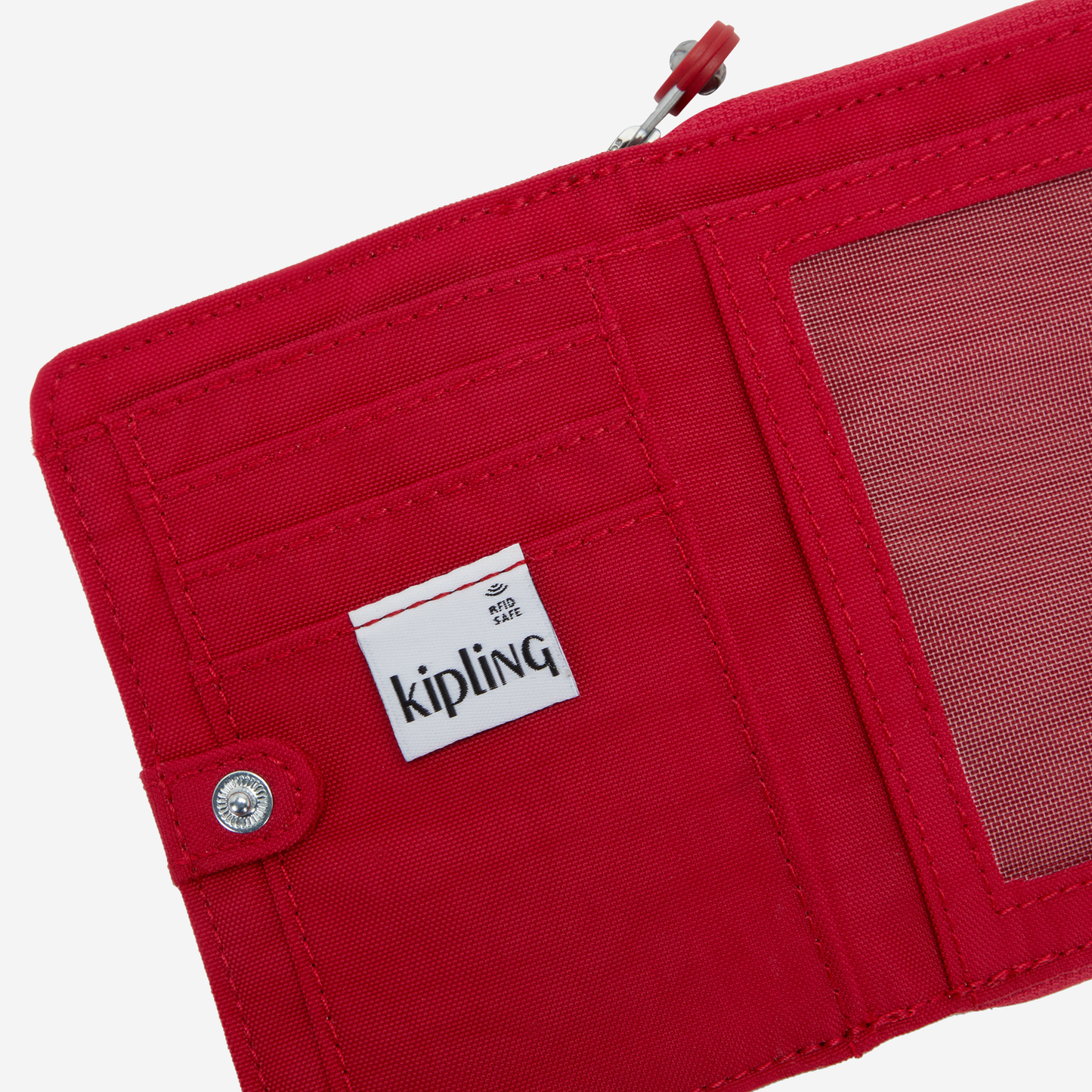 KIPLING Money Love Ruby Red Medium Wallet I3738-1NW