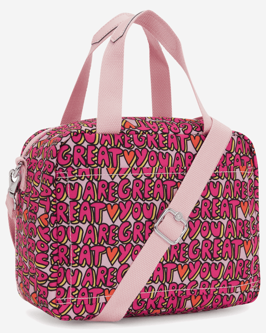 Kipling Miyo U R Great Prt Large LunchBag with Trolley Sleeve I2989-6KZ